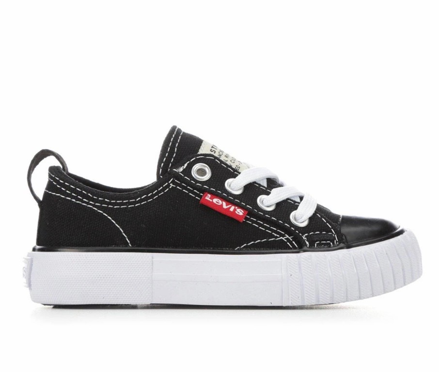 Fashion And Lifestyle Sneakers * | Girls' Levis Toddler Anikan Canvas Sneakers