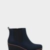 Ankle Boots * | Aerosoles Brandi Navy Faux Suede