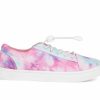 Fashion And Lifestyle Sneakers * | Girls' Olivia Miller Little Kid & Big Kid Pink Colorburst Sneakers