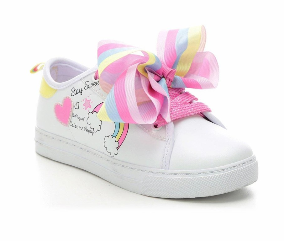 Fashion And Lifestyle Sneakers * | Girls' Nickelodeon Toddler & Little Kid & Big Kid Jojo Happy Sneakers