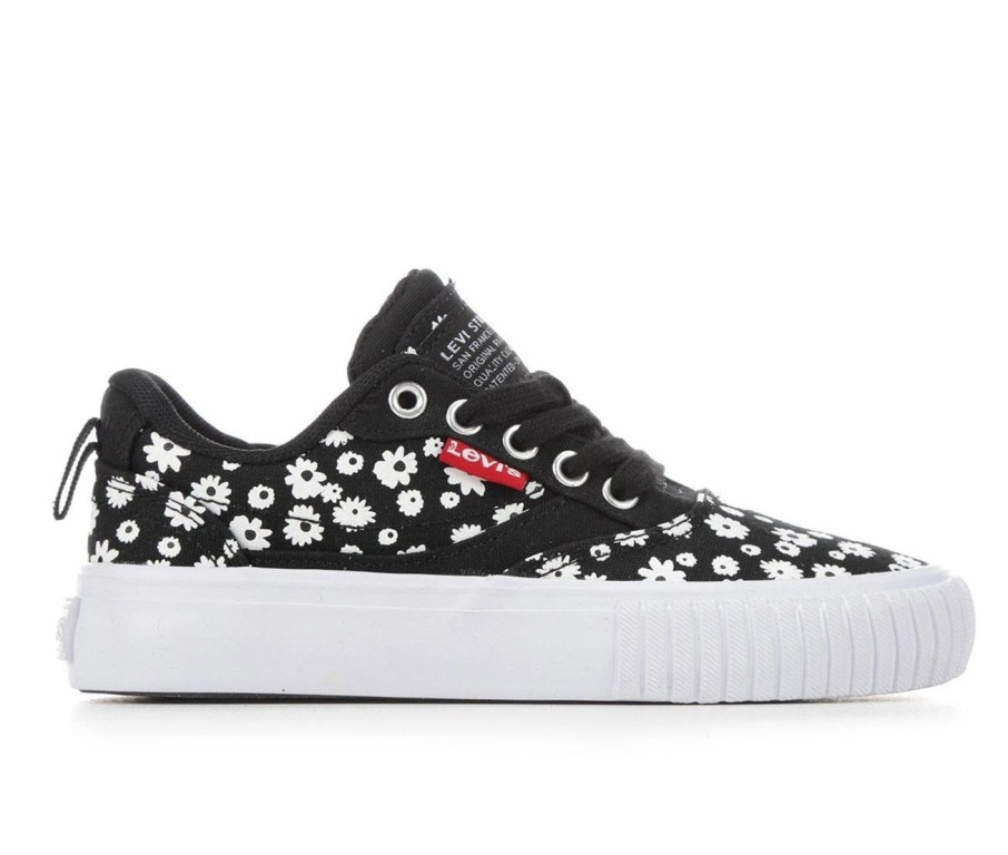 Fashion And Lifestyle Sneakers * | Girls' Levis Little Kid Naya Print Sneakers