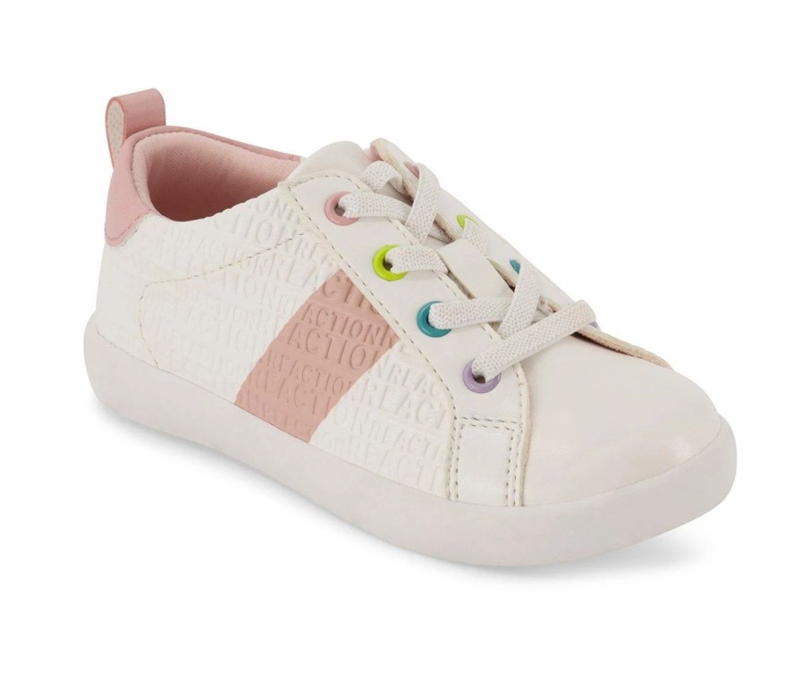 Fashion And Lifestyle Sneakers * | Girls' Kenneth Cole Toddler Ang Logo Sneakers