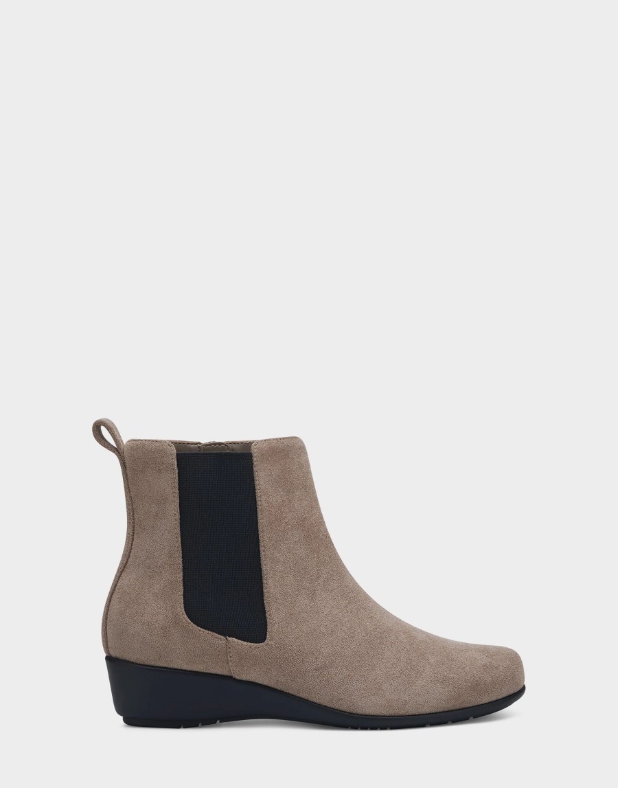 Ankle Boots * | Aerosoles Alisa Tan Faux Suede