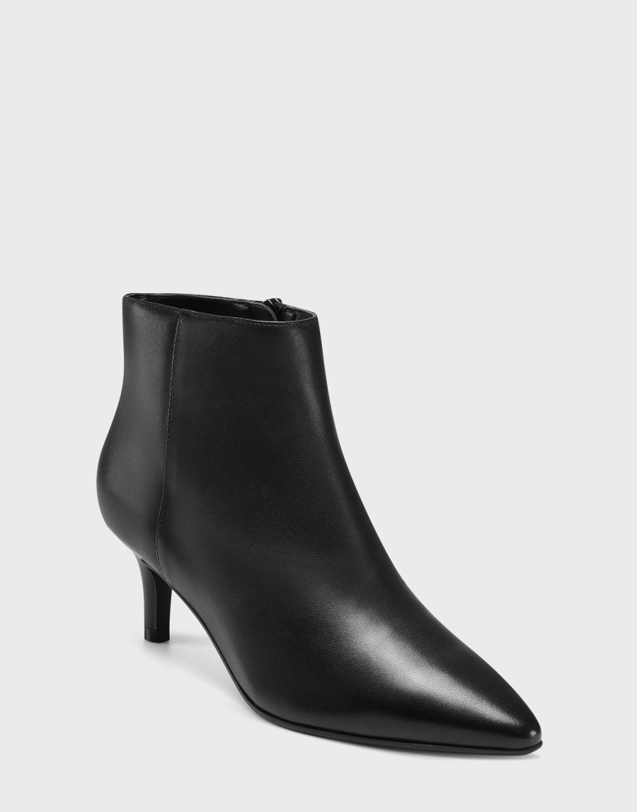 Ankle Boots * | Aerosoles Epigram Black Leather