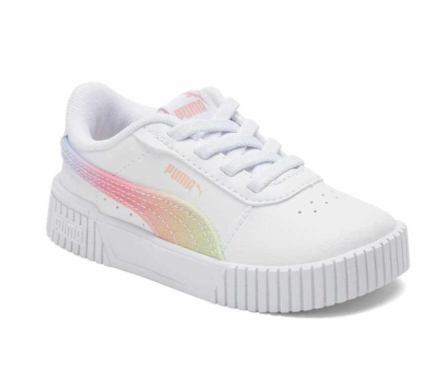 Fashion And Lifestyle Sneakers * | Girls' Puma Infant Carina 2.0 Butterfly Sneakers