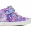 Fashion And Lifestyle Sneakers * | Girls' Skechers Little Kid Twinkle Sparks Unicorn Light-Up High-Top Sneakers