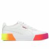 Fashion And Lifestyle Sneakers * | Girls' Puma Big Kid Carina Fade Junior Sneakers