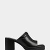 Heels * | Aerosoles Echo Black Leather