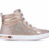 Fashion And Lifestyle Sneakers * | Girls' Skechers Little Kid & Big Kid Shoutouts Starry Aligned High-Top Sneakers