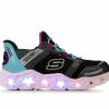 Fashion And Lifestyle Sneakers * | Girls' Skechers Little Kid & Big Kid Adapt Galaxy Lites Slip-Ins Light-Up Sneakers