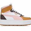 Fashion And Lifestyle Sneakers * | Girls' Puma Big Kid Karmen Rebelle Coco Mid Platform Sneakers