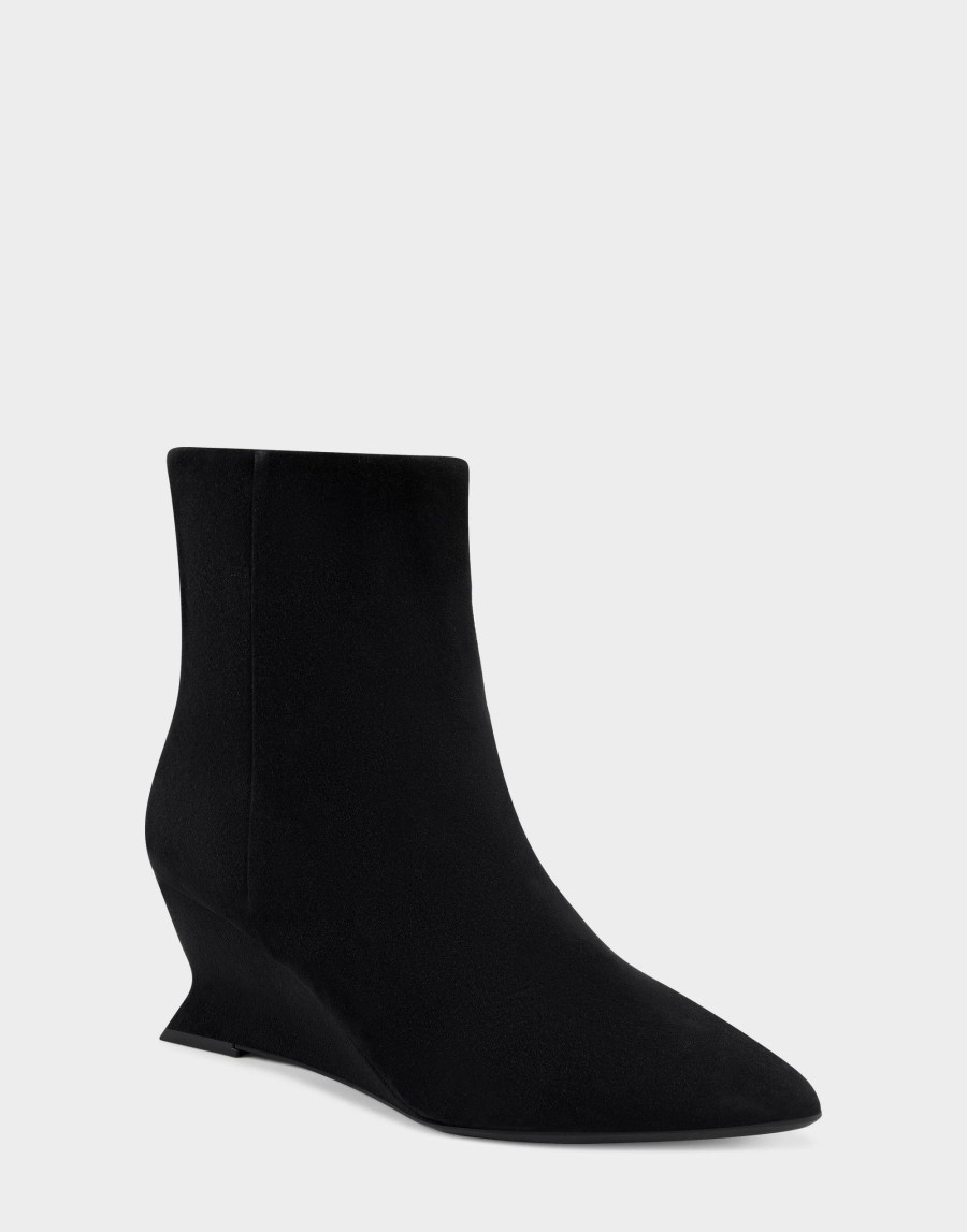 Ankle Boots * | Aerosoles Inee Black Suede