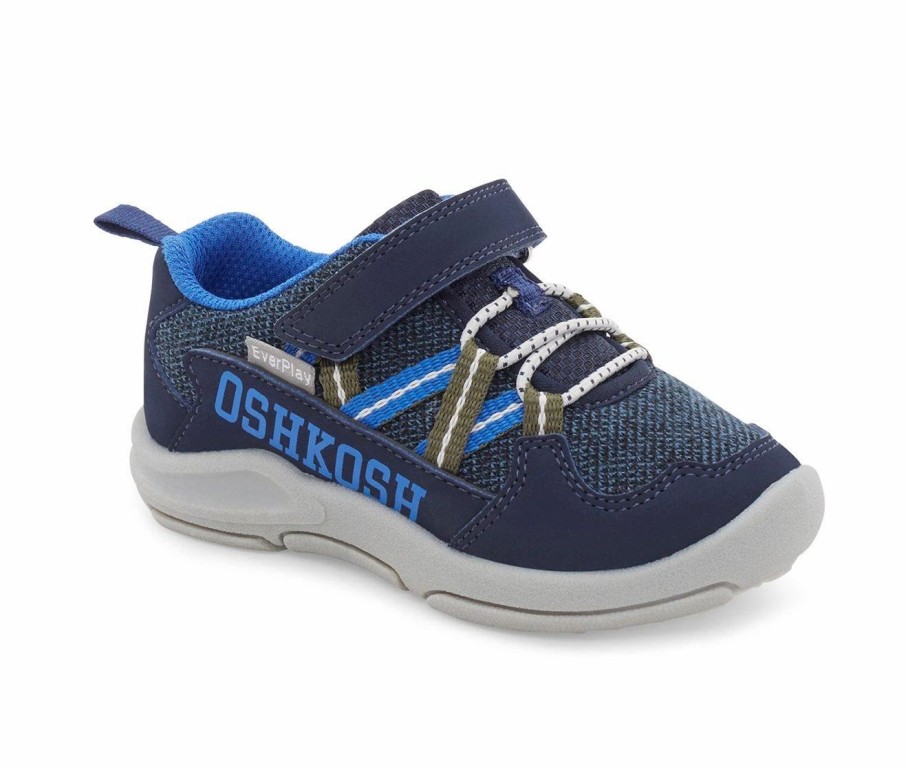 Fashion And Lifestyle Sneakers * | Girls' Oshkosh B'Gosh Toddler & Little Kid Loopy Sneakers