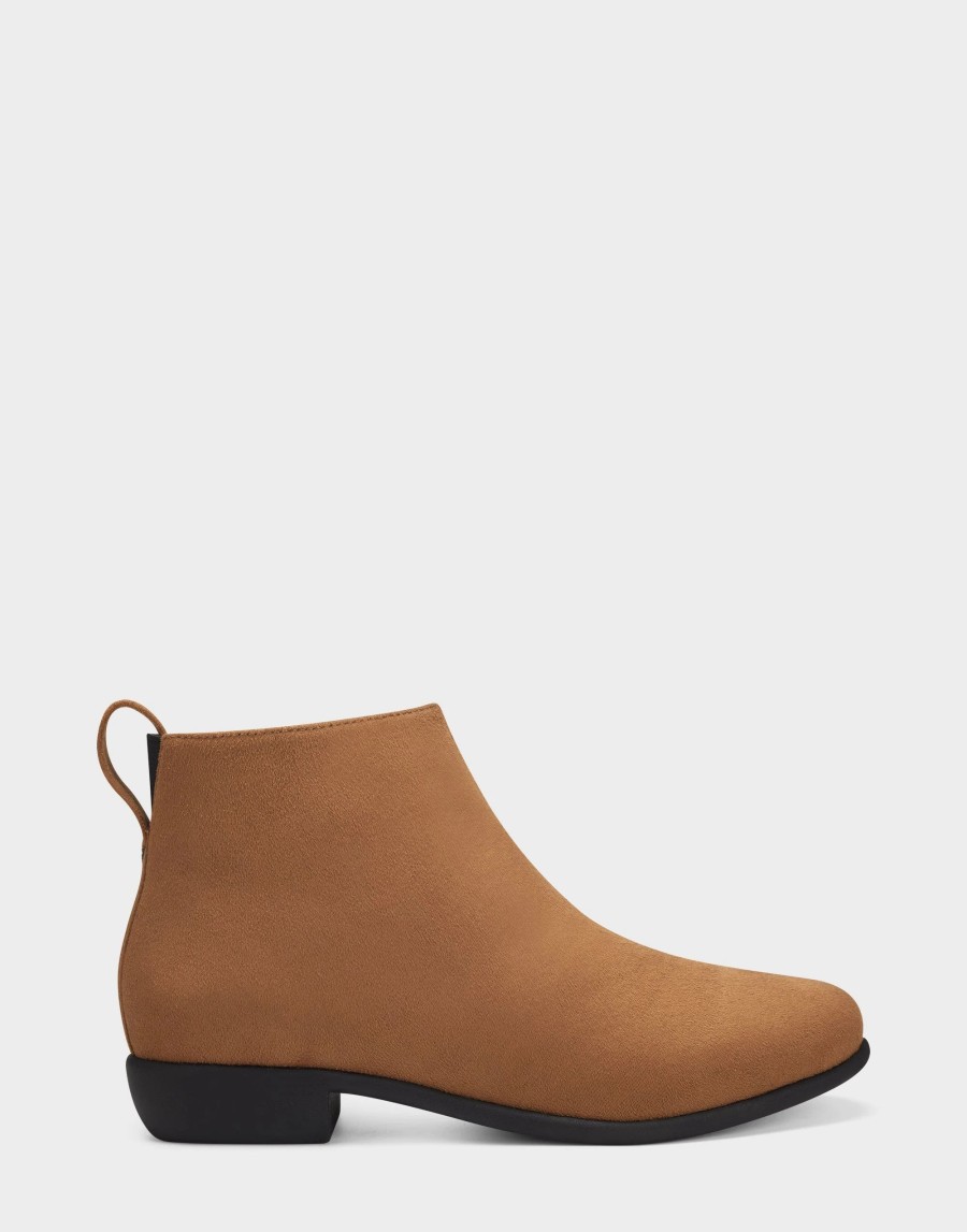 Ankle Boots * | Aerosoles Spencer Tan Faux Suede