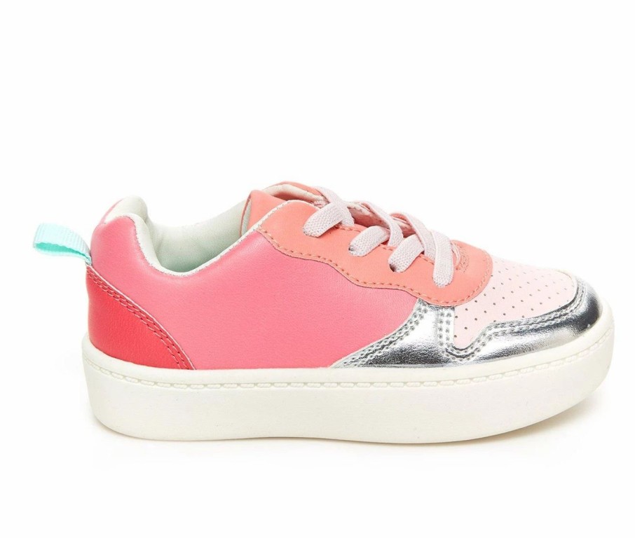 Fashion And Lifestyle Sneakers * | Girls' Carters Infant & Toddler & Little Kid Beckie Platform Sneakers