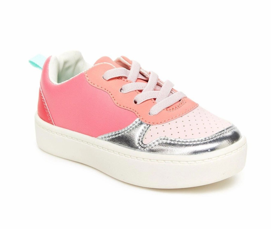 Fashion And Lifestyle Sneakers * | Girls' Carters Infant & Toddler & Little Kid Beckie Platform Sneakers