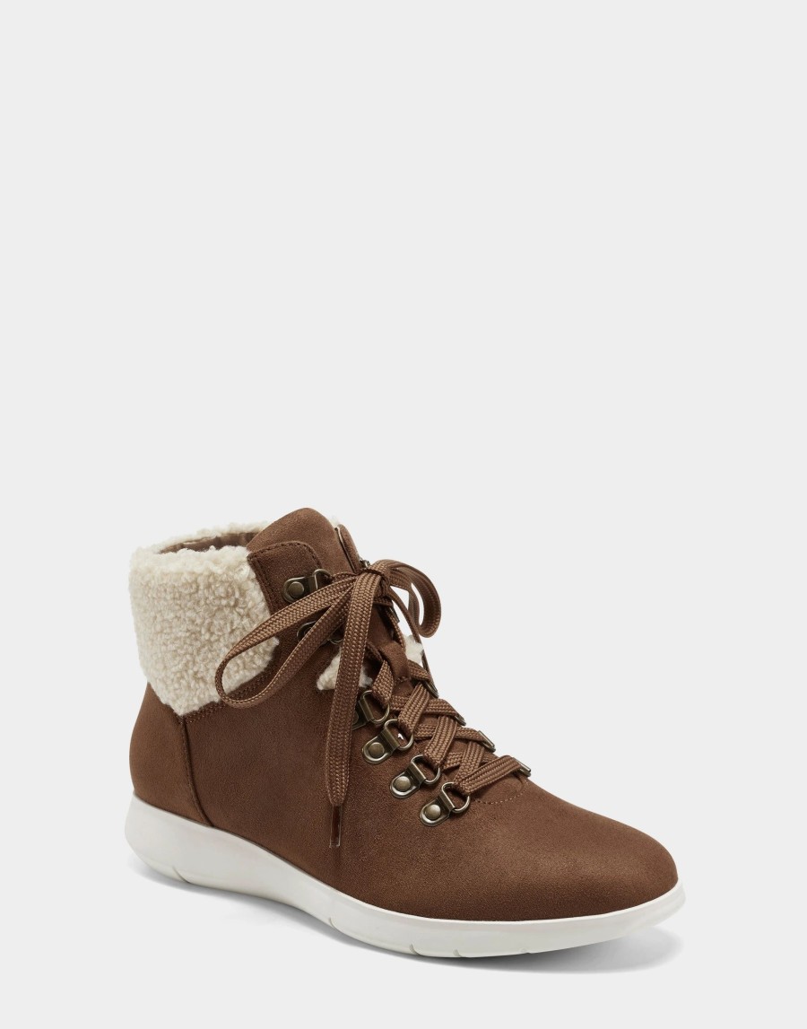 Ankle Boots * | Aerosoles Frankie Tan Faux Suede