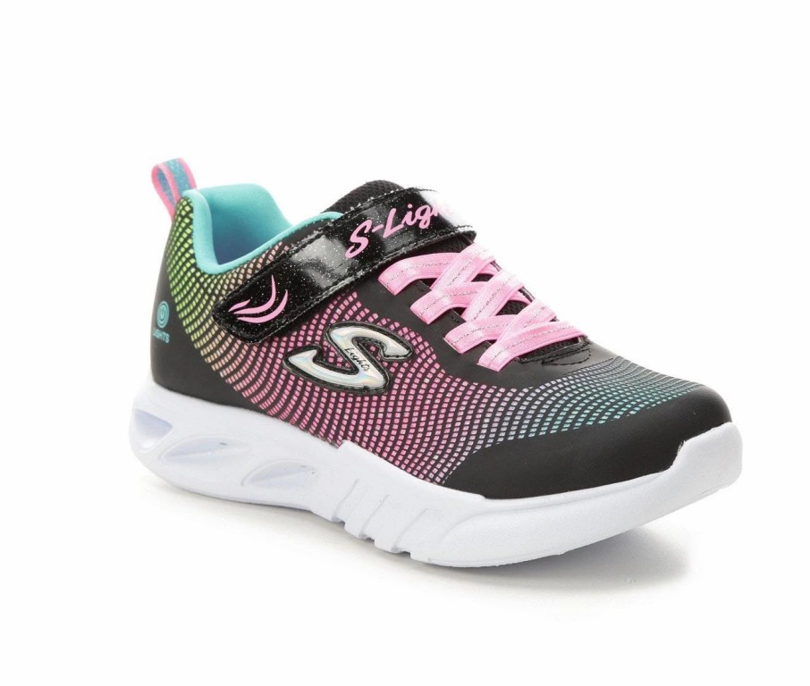 Fashion And Lifestyle Sneakers * | Girls' Skechers Little Kid & Big Kid Flicker Flash Light-Up Sneakers