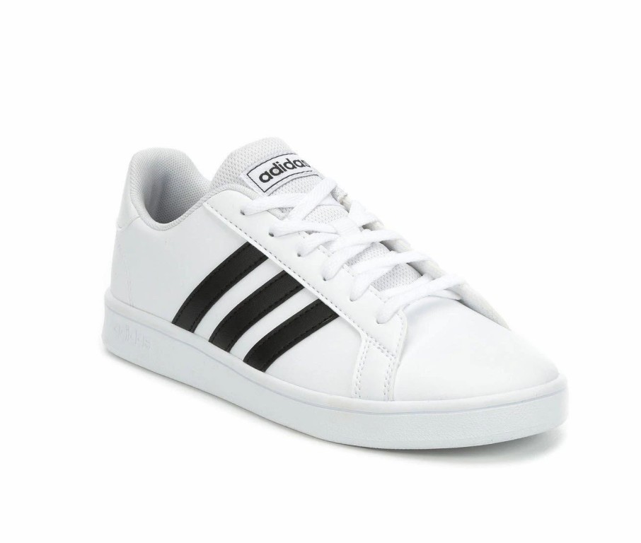 Fashion And Lifestyle Sneakers * | Kids' Adidas Little Kid & Big Kid Grand Court Sneakers