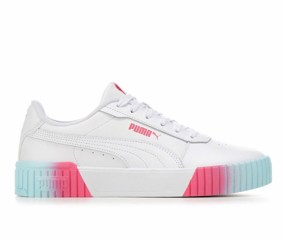 Fashion And Lifestyle Sneakers * | Girls' Puma Little Kid & Big Kid Carina 2.0 Fade Sneakers