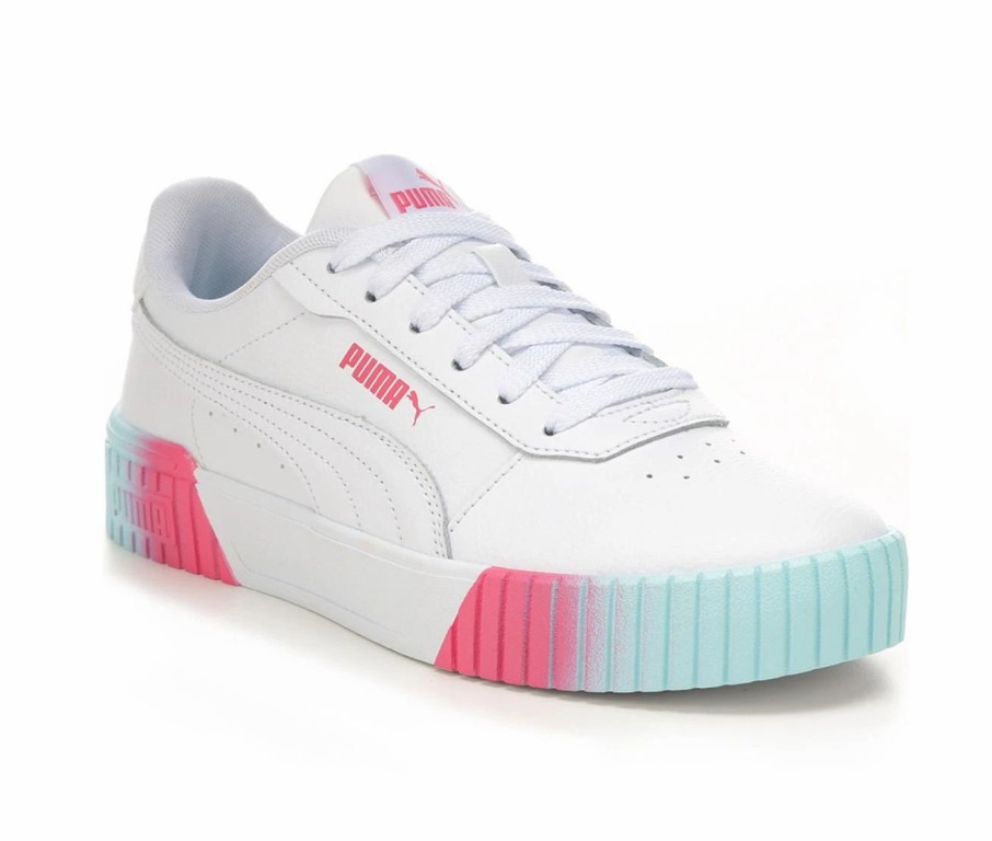 Fashion And Lifestyle Sneakers * | Girls' Puma Little Kid & Big Kid Carina 2.0 Fade Sneakers