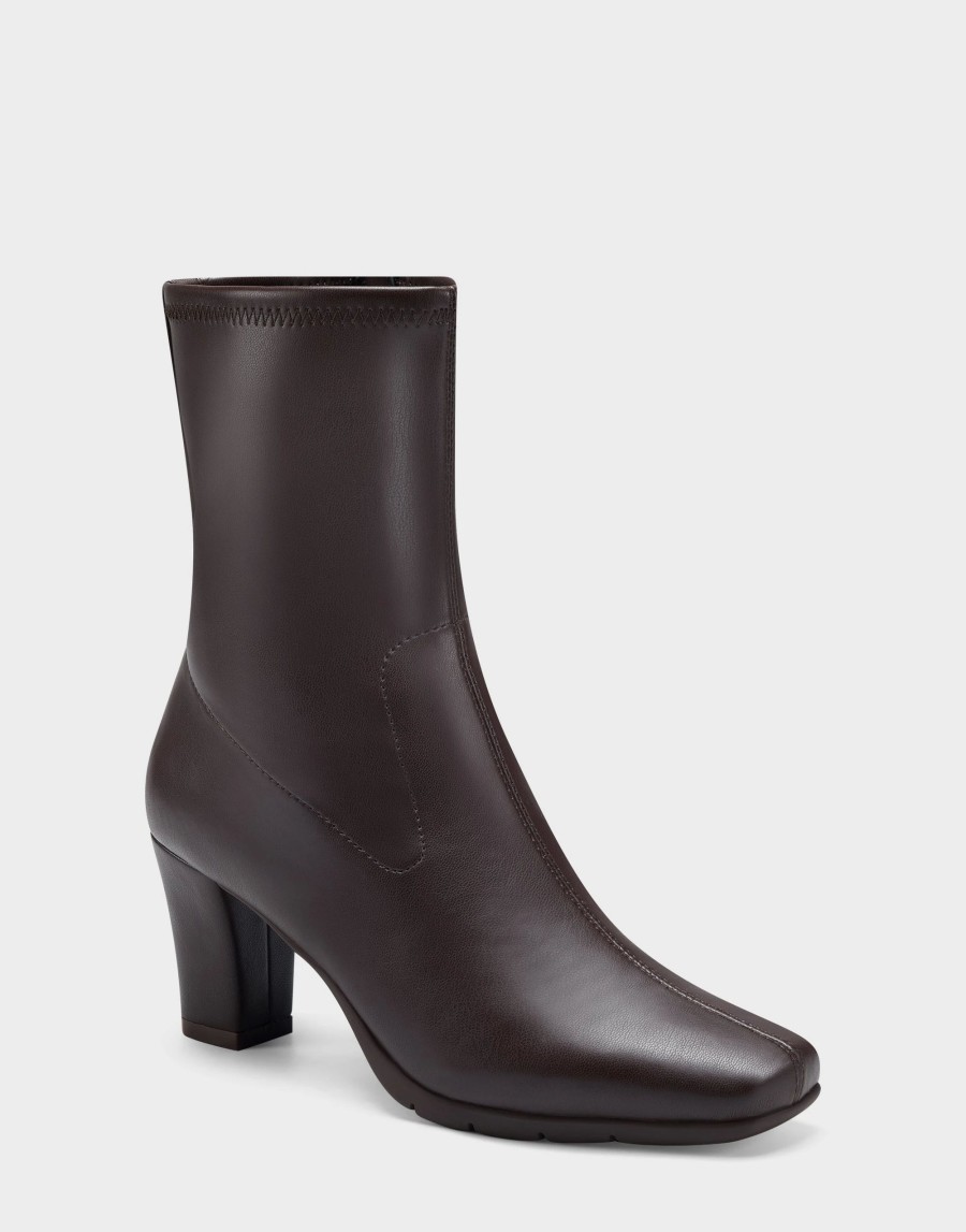 Ankle Boots * | Aerosoles Cinnamon Brown