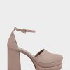 Heels * | Aerosoles Callan Natural Suede