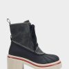 Ankle Boots * | Aerosoles Stellar Black Canvas