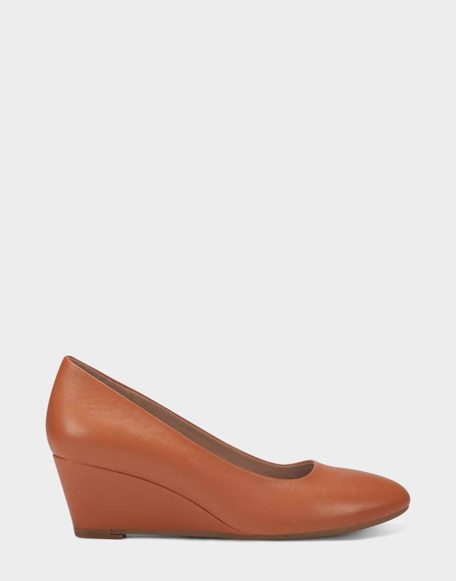 Heels * | Aerosoles Inner Circle Tan Leather