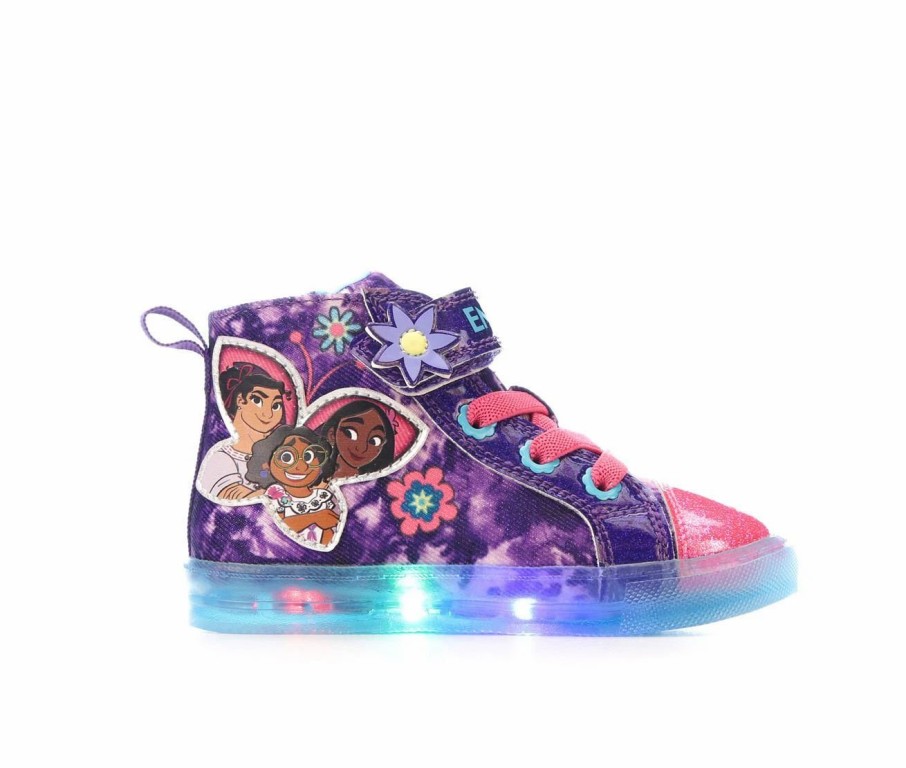 Character Shoes * | Girls' Disney Toddler & Little Kid Encanto Mid Light-Up Sneakers