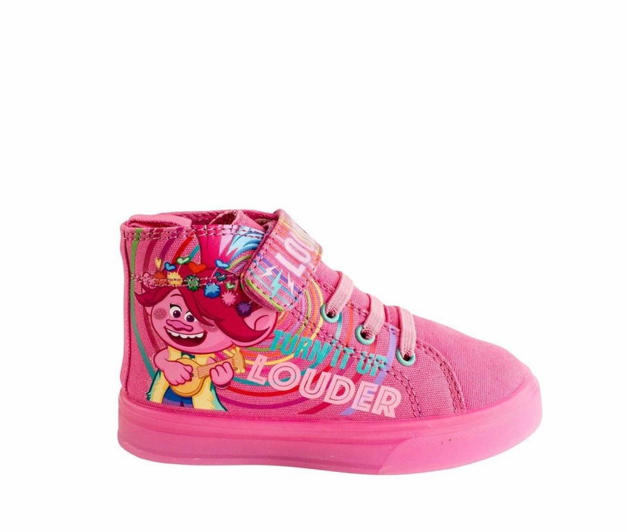 Character Shoes * | Kids' Marvel Toddler & Little Kid Trolls Canvas Sneakers