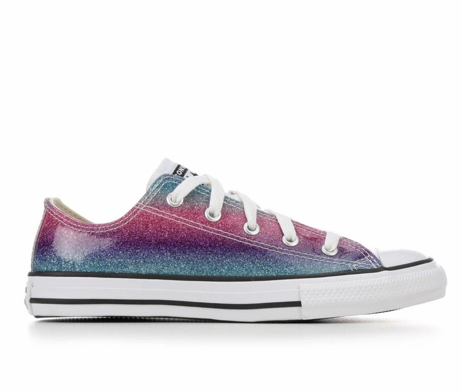 Fashion And Lifestyle Sneakers * | Girls' Converse Little Kid Chuck Taylor All Star Glitter Drip Sneakers