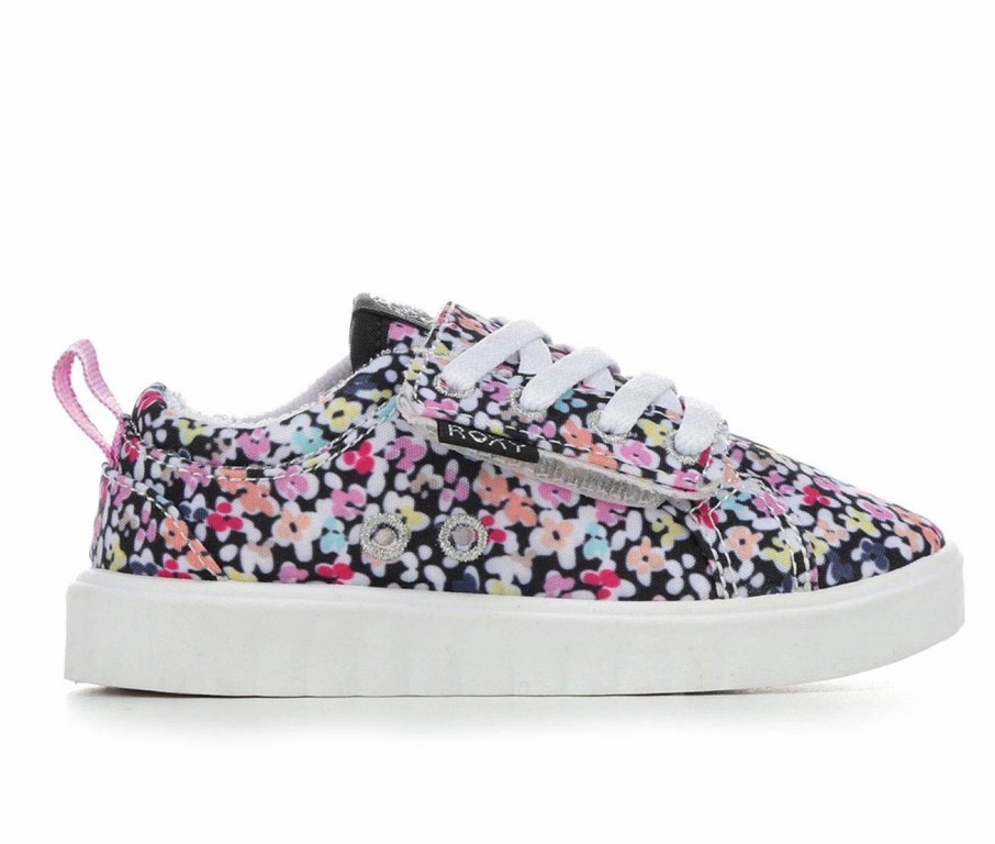 Fashion And Lifestyle Sneakers * | Girls' Roxy Toddler Sheilahh Sneakers