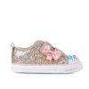 Fashion And Lifestyle Sneakers * | Girls' Skechers Toddler & Little Kid Shuffle Sequins N' Shine Light-Up Sneakers