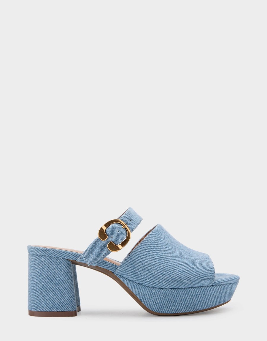 Heels * | Aerosoles Cosmic Denim Fabric