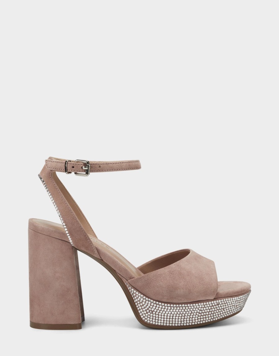 Heels * | Aerosoles Cat Natural Suede