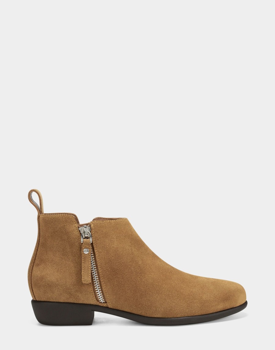 Ankle Boots * | Aerosoles Stewart Tan Suede