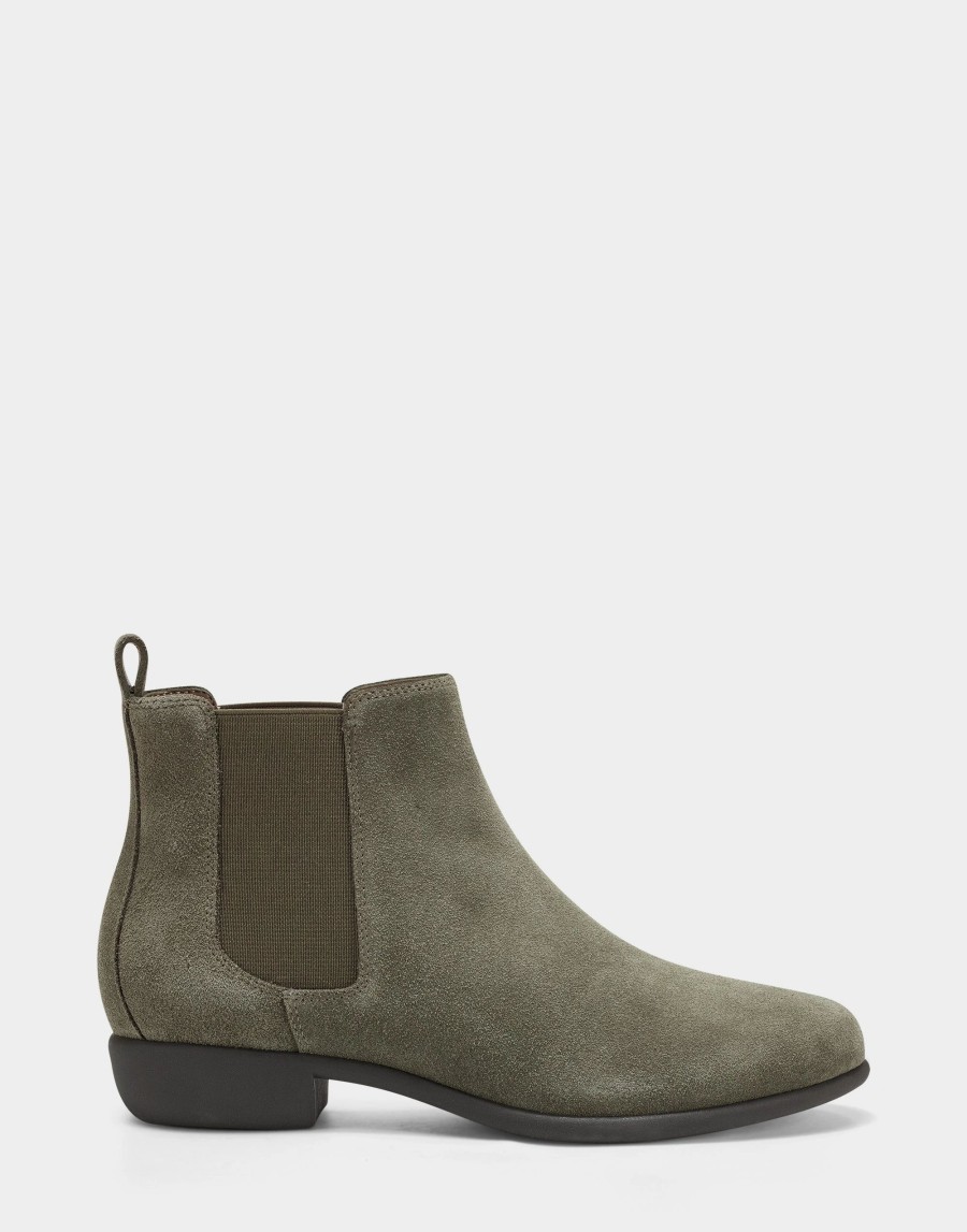 Ankle Boots * | Aerosoles Step Dance Grey Suede