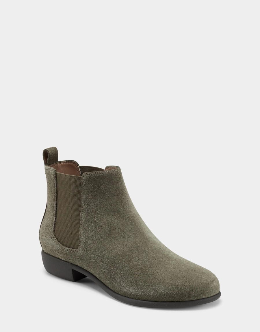 Ankle Boots * | Aerosoles Step Dance Grey Suede