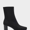 Ankle Boots * | Aerosoles Miley Black Faux Suede