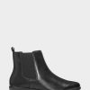 Ankle Boots * | Aerosoles Step Dance Black Leather