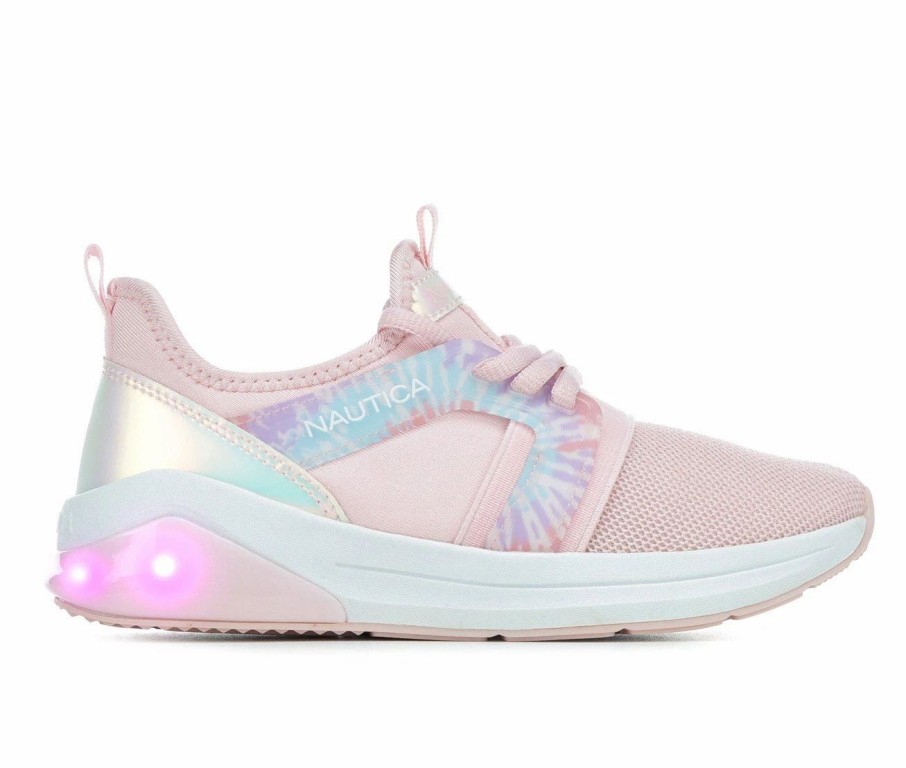 Fashion And Lifestyle Sneakers * | Girls' Nautica Little Kid Parks Buoy Light-Up Sneakers