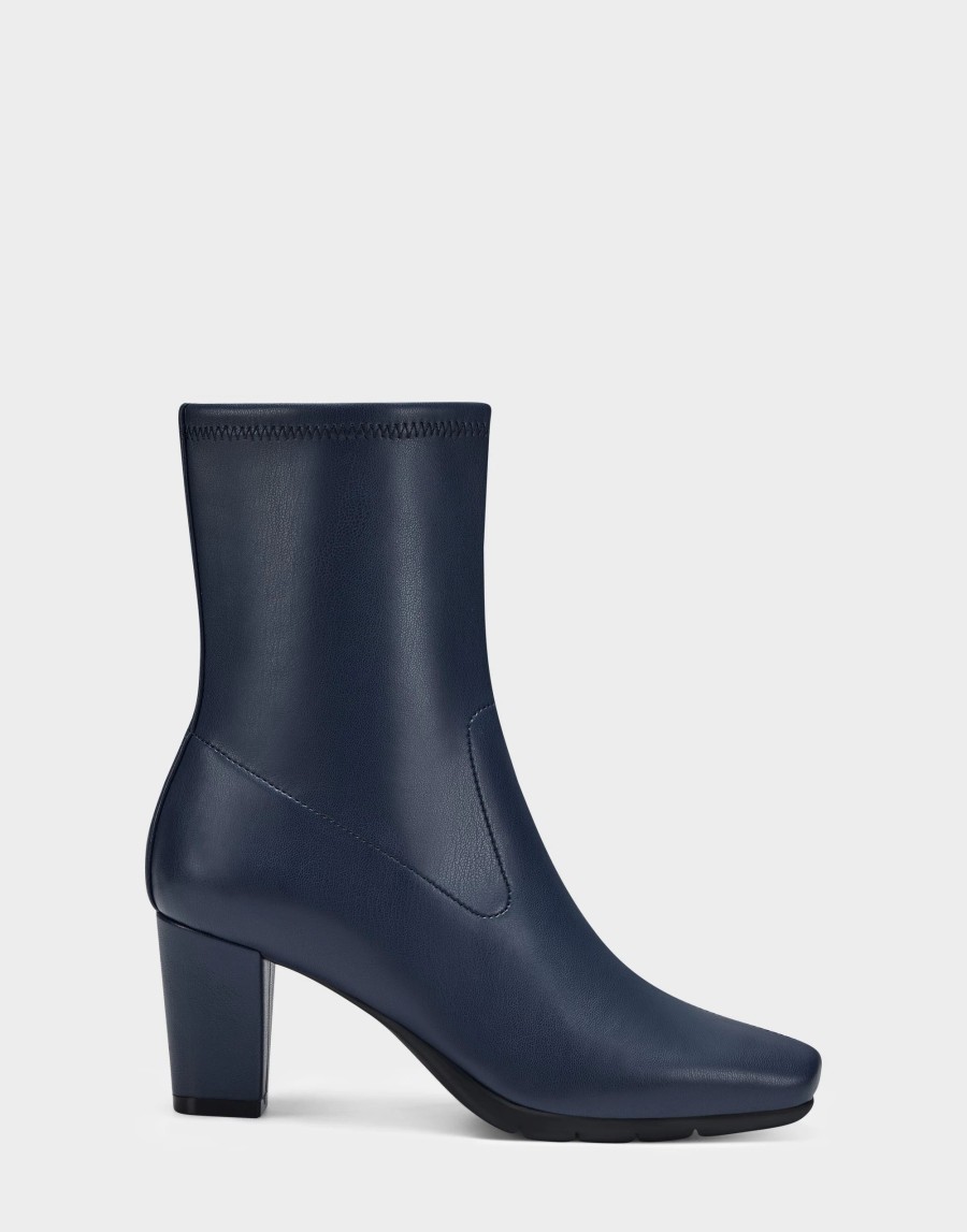 Ankle Boots * | Aerosoles Cinnamon Navy