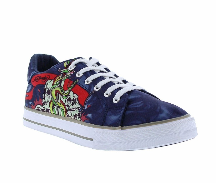 Fashion And Lifestyle Sneakers * | Men'S Ed Hardy Milo Casual Sneakers