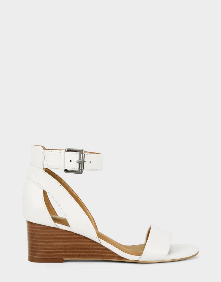 Heels * | Aerosoles Willowbrook White Leather