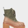 Ankle Boots * | Aerosoles Stellar Army Green Fabric