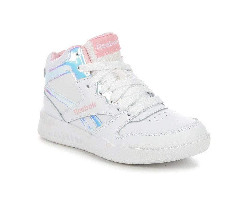 Fashion And Lifestyle Sneakers * | Girls' Reebok Little Kid & Big Kid Bb4500 Court Sneakers