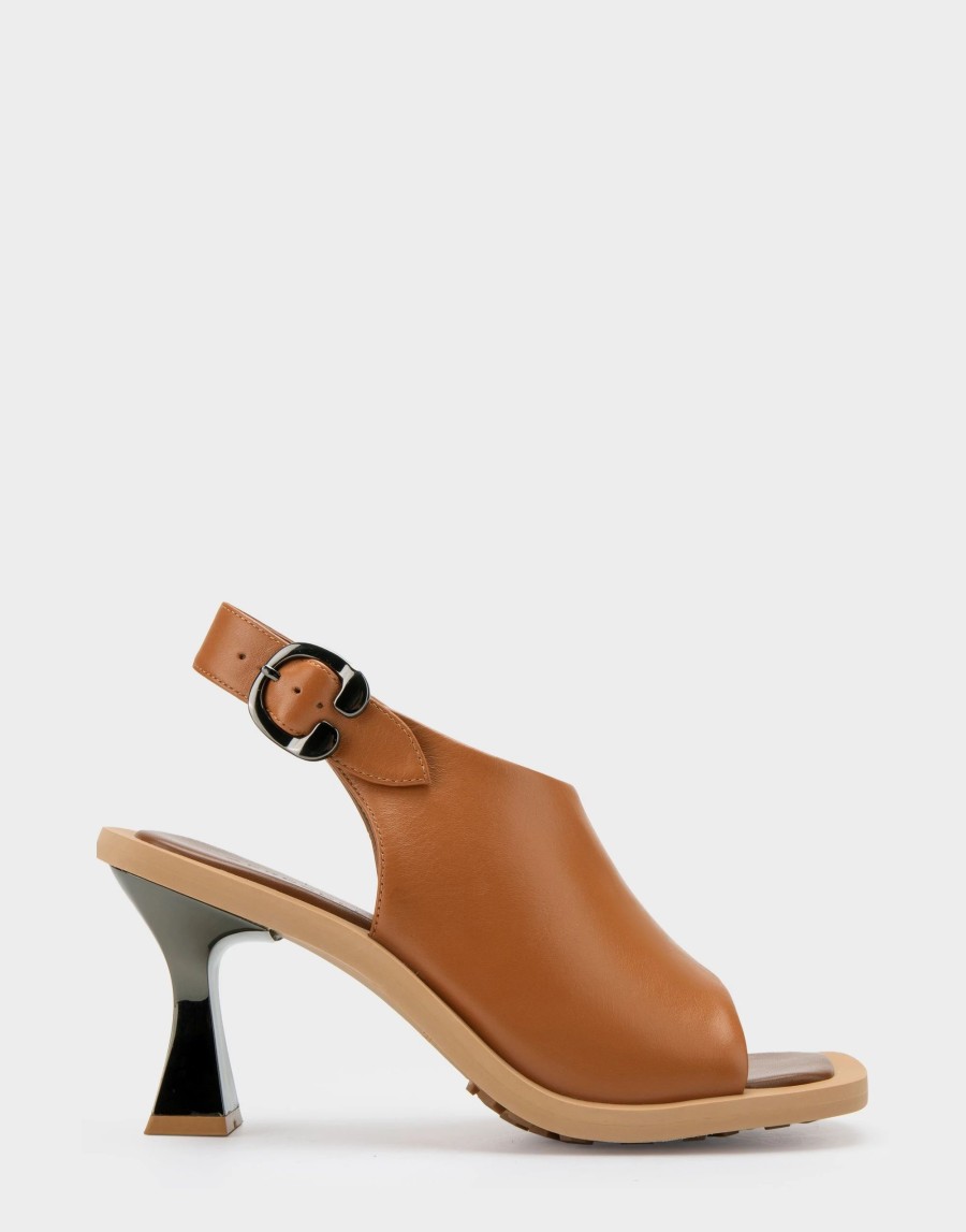 Heels * | Aerosoles Canal Tan Leather