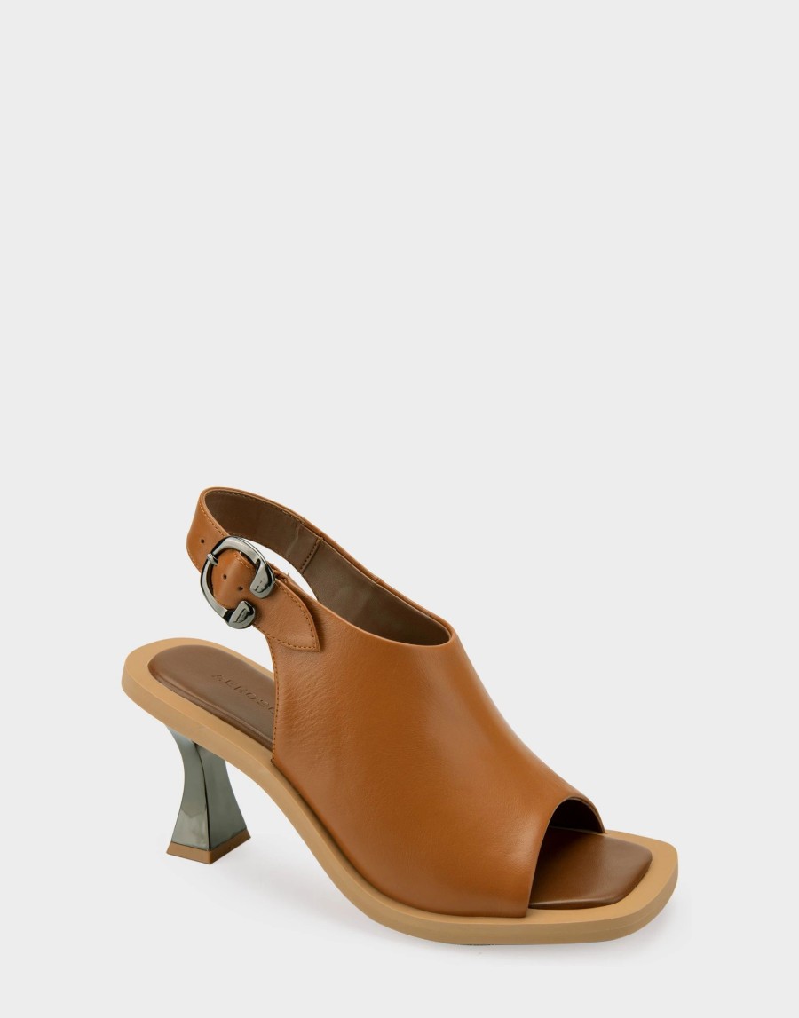 Heels * | Aerosoles Canal Tan Leather