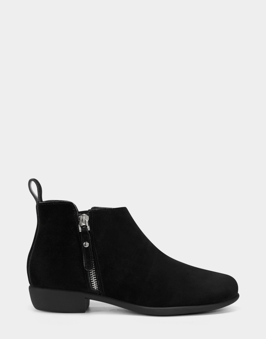 Ankle Boots * | Aerosoles Stewart Black Suede